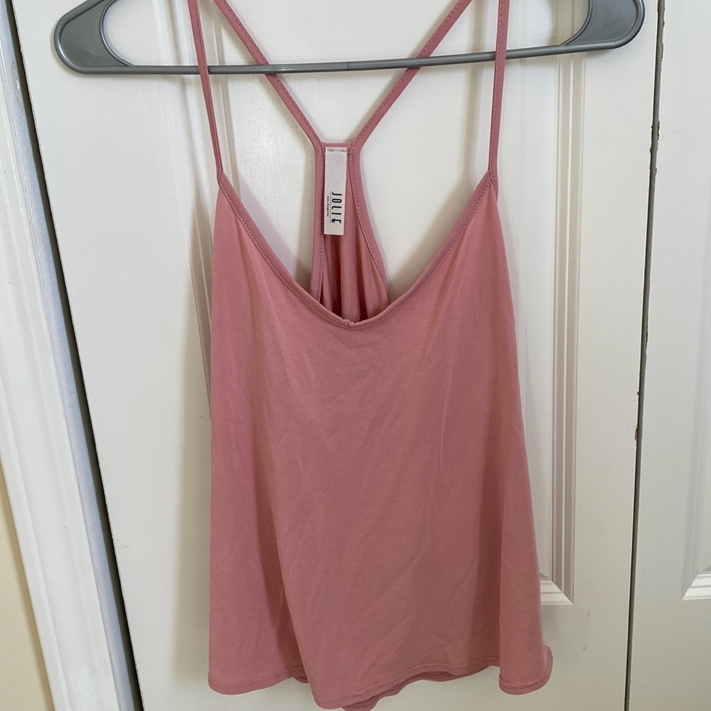 Pink summer tank top